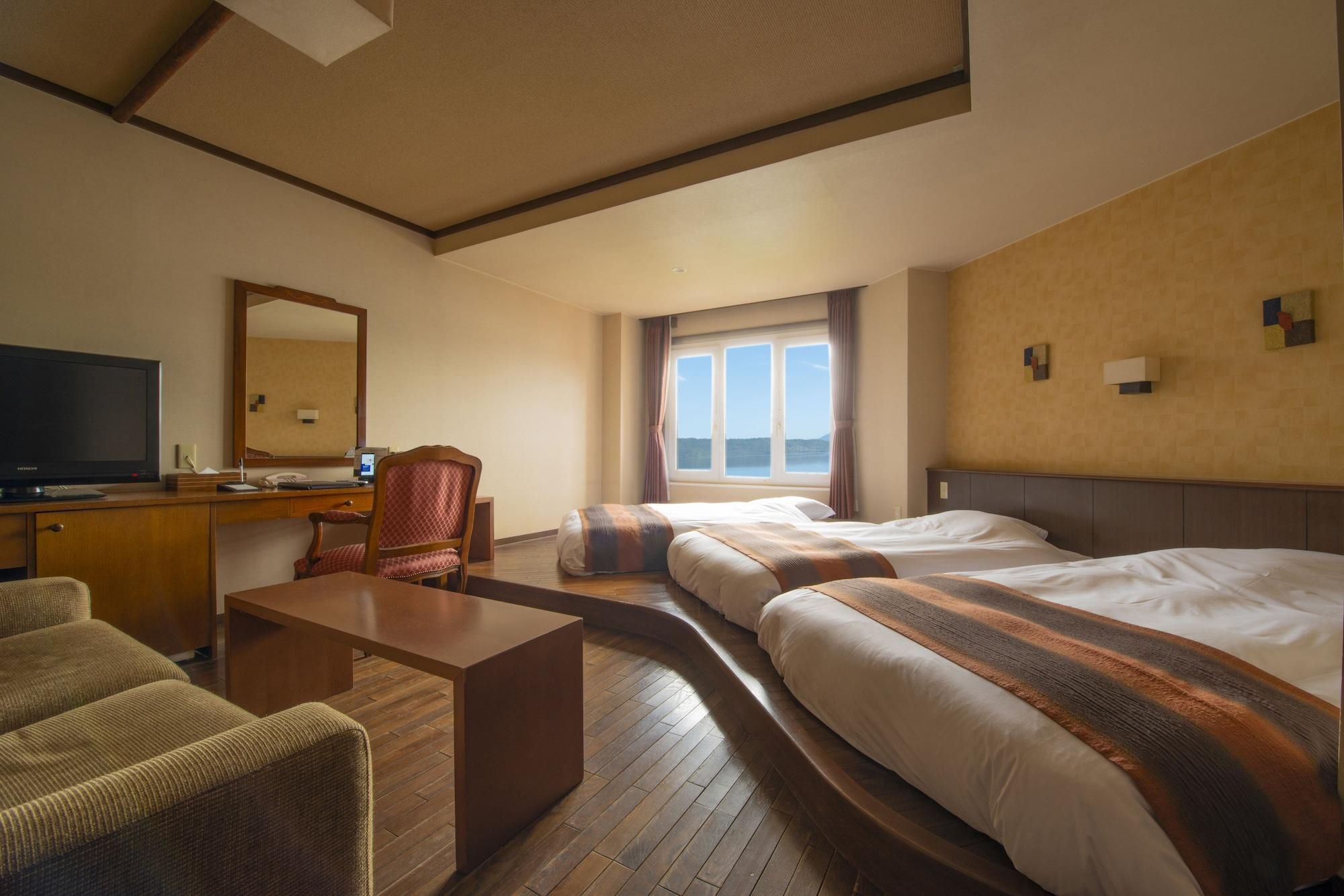 Toyako Manseikaku Hotel Lakeside Terrace Ngoại thất bức ảnh