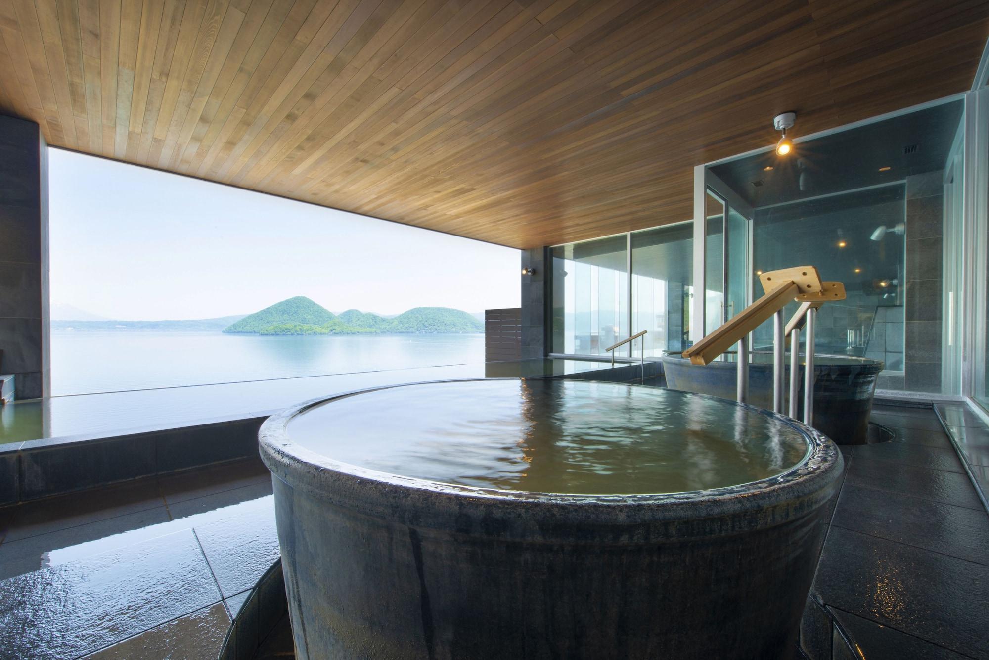 Toyako Manseikaku Hotel Lakeside Terrace Ngoại thất bức ảnh