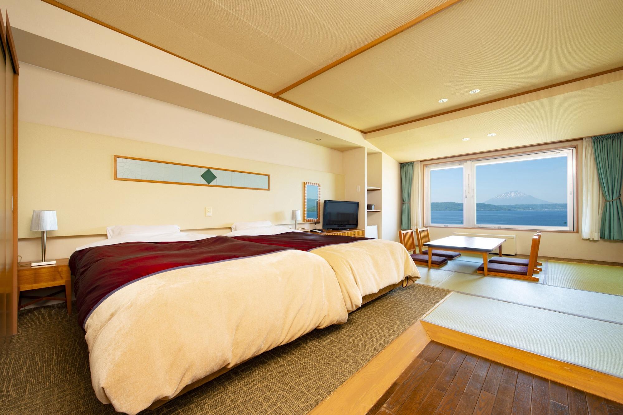 Toyako Manseikaku Hotel Lakeside Terrace Ngoại thất bức ảnh