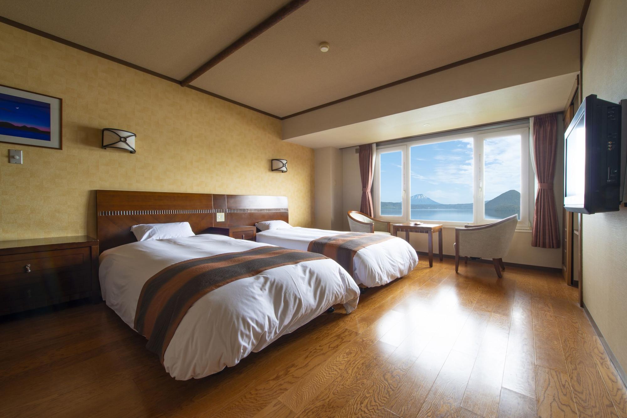 Toyako Manseikaku Hotel Lakeside Terrace Ngoại thất bức ảnh