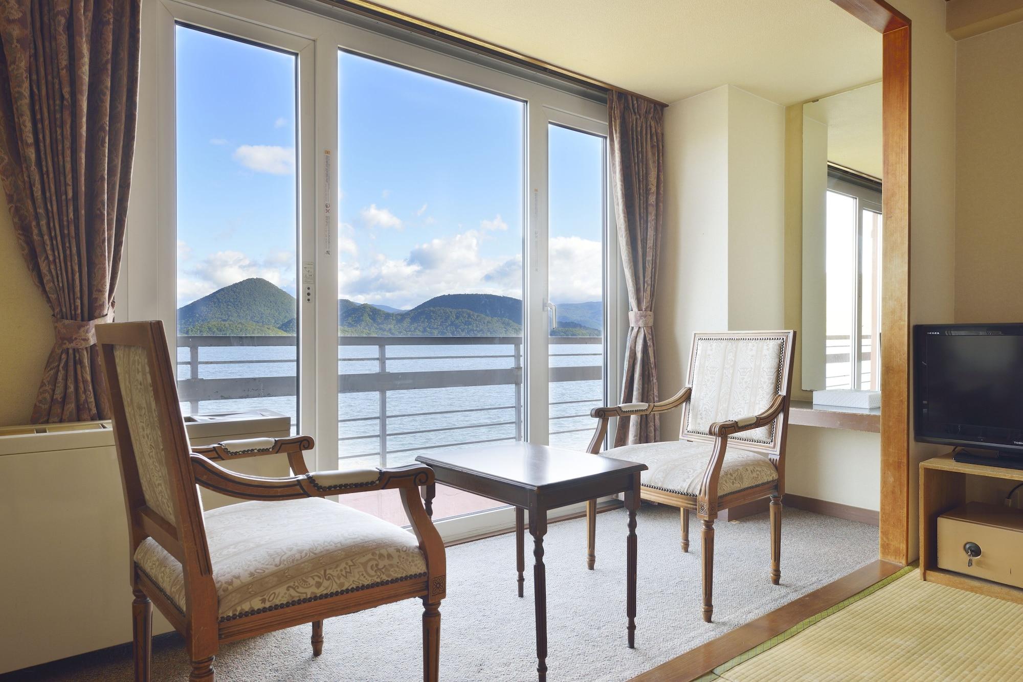 Toyako Manseikaku Hotel Lakeside Terrace Ngoại thất bức ảnh