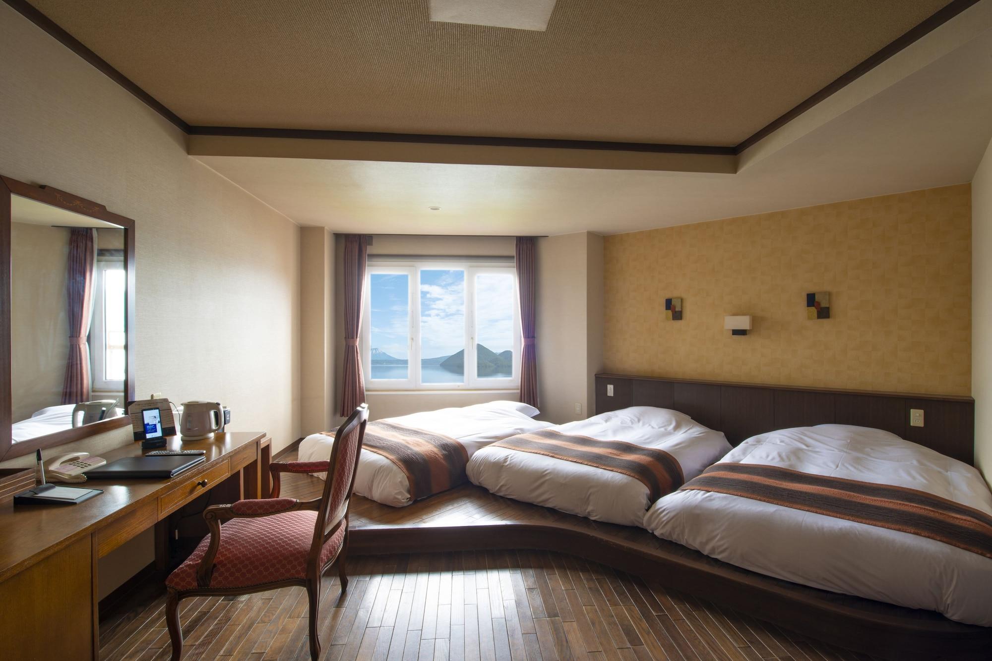 Toyako Manseikaku Hotel Lakeside Terrace Ngoại thất bức ảnh