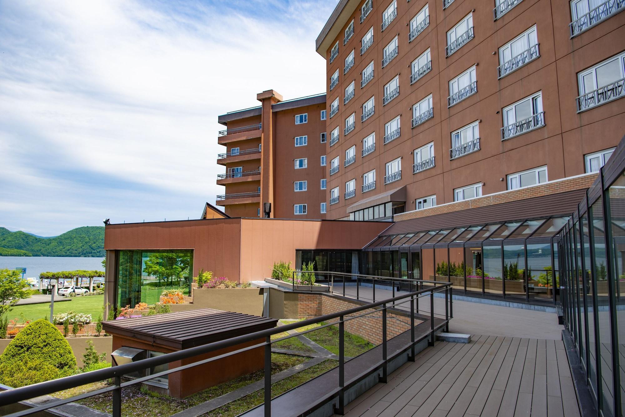 Toyako Manseikaku Hotel Lakeside Terrace Ngoại thất bức ảnh